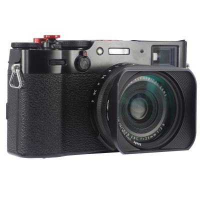 ✽✟▥ Haoge Metal Square Lens Hood X100v Fujifilm X100v Accessories - Lh-x200b Metal Lens - Aliexpress