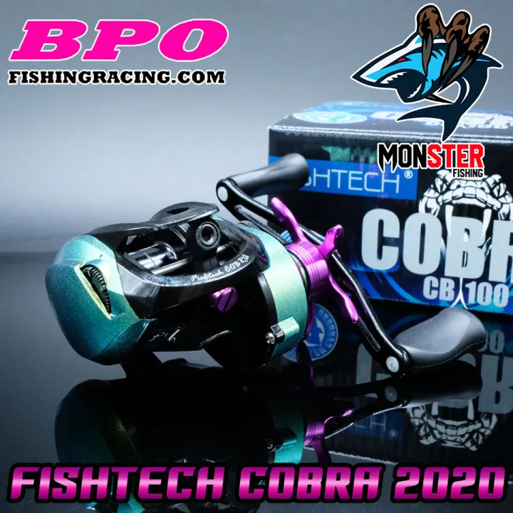 5.0 ขายล่วงหน้า รอกหยดน้ำ ฟิชเทค ค๊อบบร้า FISHTEC COBRA CB100 ใหม่ 2020 ...