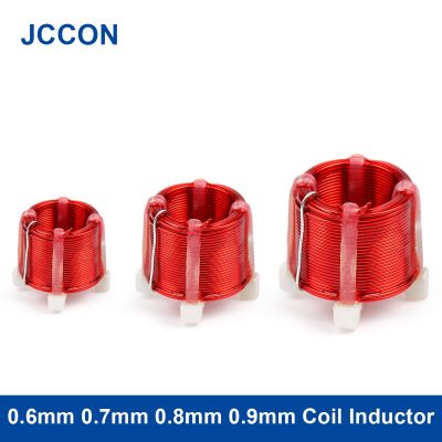 0.6mm 0.7mm 0.8mm 0.9mm Coil Inductor Speaker Crossover Inductor Coil Oxygen-Free Copper Frequency Divider Air-core Hollow Core Electrical Circuitry P