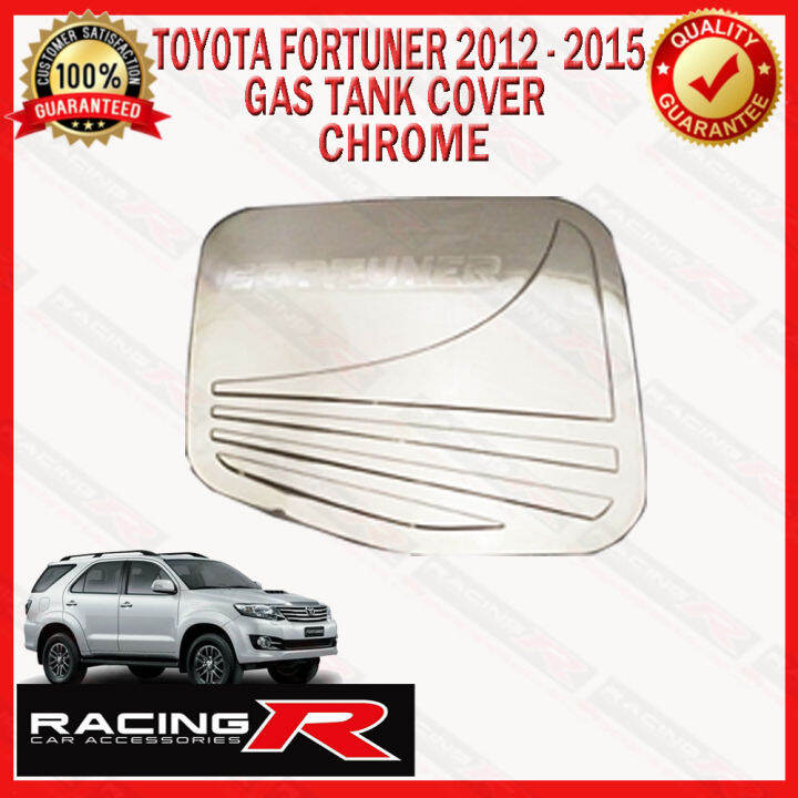 Toyota Fortuner 2012 to 2015 Gas Tank Garnish Cover Chrome 2012