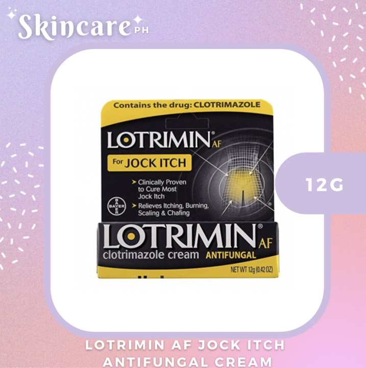 Lotrimin AF Jock Itch Antifungal Cream 12g Lazada PH