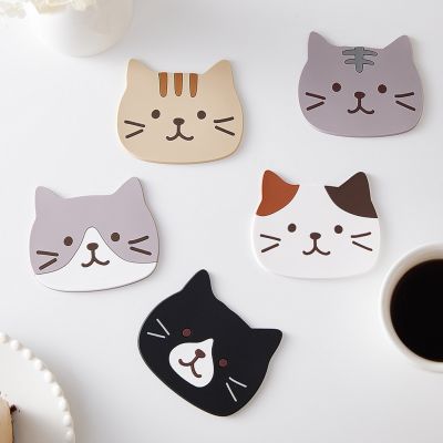 【CW】 Shaped Coaster Cup Mug Holder Drinks Table Placemats Heat-resistant Coasters