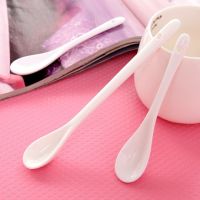 Stirring Coffee Spoon Ceramic Short Handle Spoon Creative Long Handle Dessert Spoon Serving Utensils