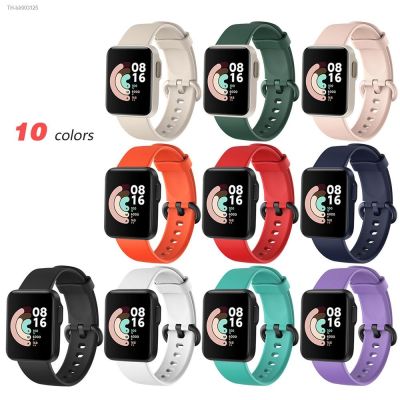 ✆✳⊙ Silicone Strap For Xiaomi Mi Watch Lite Global Version Smart Watch Replacement Sport Bracelet Wristband for Redmi Watch Strap