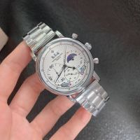 นาฬิกาข้อมือ0002 นาฬิกาผู้ชายPatekพร้อมกล่องแบรนด์ สายเลส สินค้าถ่ายเองตามภาพ