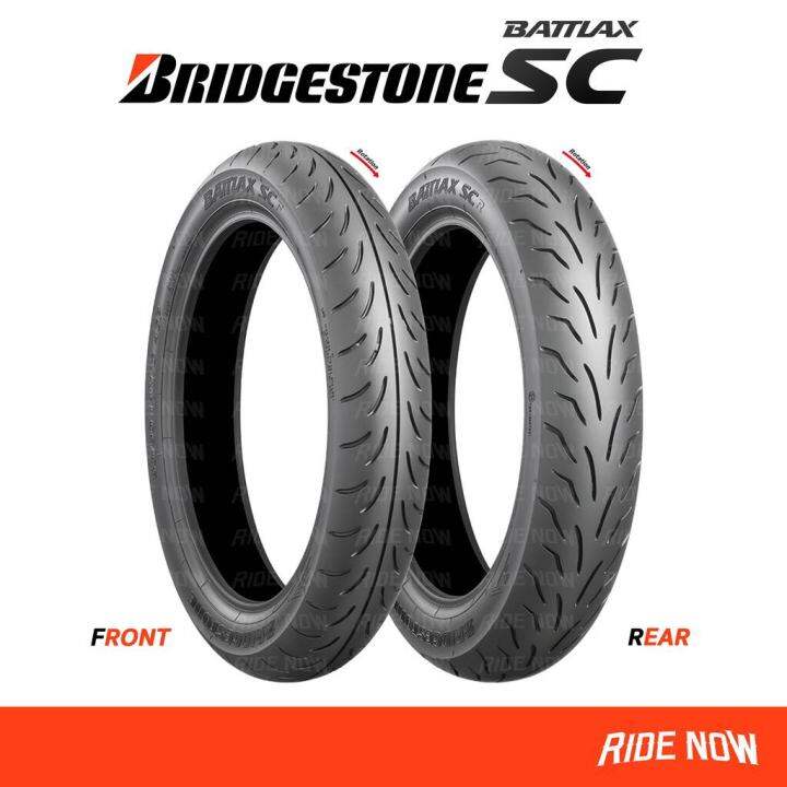 ยาง-bridgestone-battlax-sc-ใส่-vespa-sprint-prima-lambretta-และรุ่นอื่นๆ-ไซส์เดิม-คู่ละ-3-180-ยางปี-23