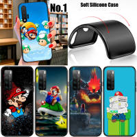 XMX24 Cartoon Super Mario อ่อนนุ่ม High Quality ซิลิโคน TPU Phone เคสโทรศัพท์ ปก หรับ Huawei P10 P20 P30 Pro Lite Y5P Y6 Y6P Y7A Y8P Y9A Y8S Y9S Y7 Y9 Prime