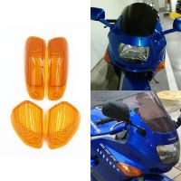 สำหรับ KAWASAKI ZZR 400/600 ZZR400 ZZR600 ZX600E 1994- 2004ของประดับจักรยานยนต์ด้านหน้าและไฟระบุสัญญาณเลี้ยวหลังแผ่นเรืองแสงเลนส์