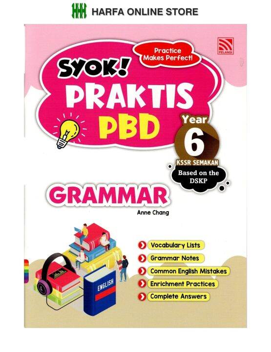 Buku Latihan Praktis Asas Kecemerlangan Syok! Praktis PBD Grammar Year ...