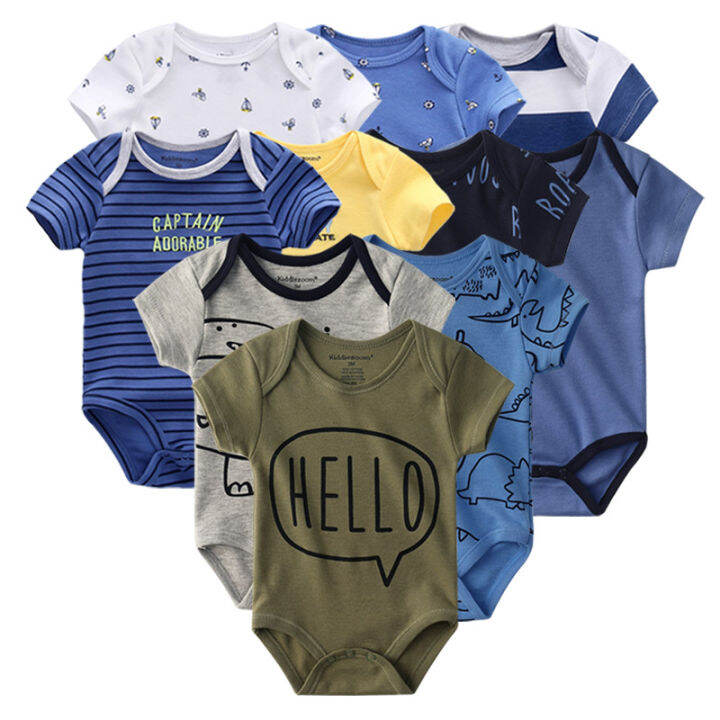 baby-boy-clothes-set-10pcs-solid-newborn-unisex-cotton-jumpsuit-print-baby-girl-clothes-short-sleeve-cartoon-ropa-bebe