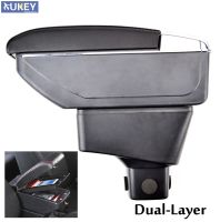 Leather Centre Arm Console Armrest For Suzuki SX4 2007-2013 Fiat Sedici Center Console Arm Rest Storage Box 2008 2010 2011 2012