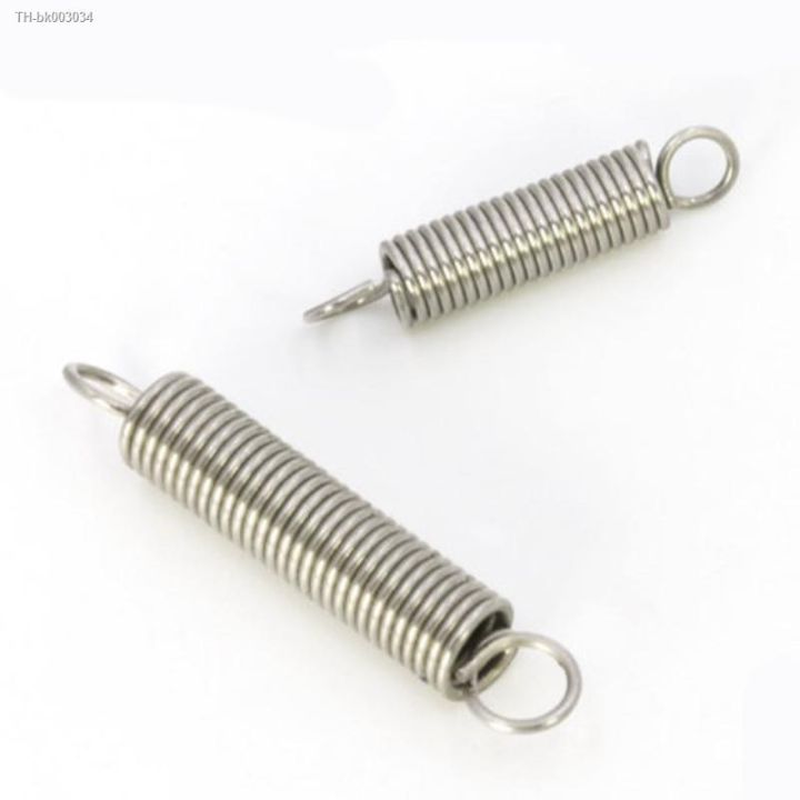 10pcs-lot-tension-spring-0-2mm-0-3mm-0-4mm-0-5mm-0-6mm-304-stainless-steel-extension-spring-od-2mm-6mm-length10mm-to-50mm-a2
