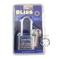 แม่กุญแจ ลูกกุญแจ สีเงิน BLISS 30L (W)