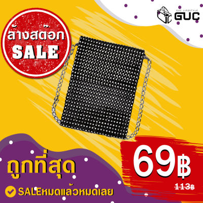 GUCSELECTED(B1001) -C1กระเป๋าสะพายข้างใส่โทรศัพท์วิ้งๆดูแพง