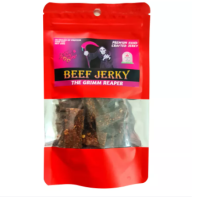 ?Inter product?  Beef Jerky Grimm Reaper Flavor - Traditional Handcrafted Jerky (50grms) ออริจินัลบีฟเจอร์กี้ – 50 กรัม