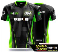 Free Fire Mesh dri fit BH GAMING 3D tshirt - Free custom name