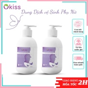 Combo 2 Chai Nước Rửa Phụ Khoa Thảo Mộc Đông Y Okiss 180ML