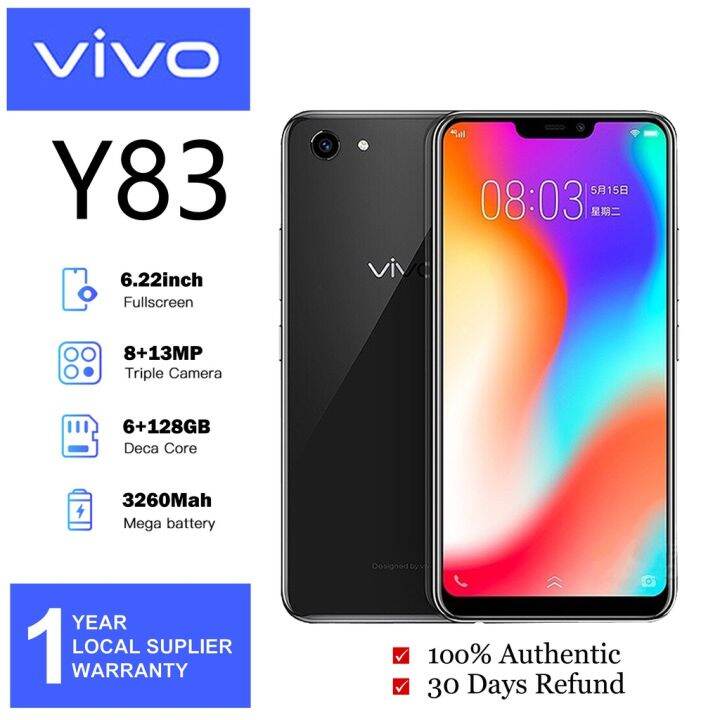 vivo y83 6gb ram 128gb rom