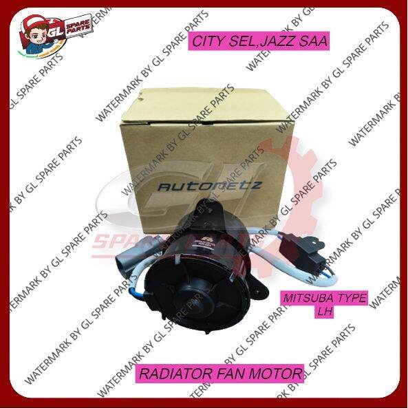FAN MOTOR RADIATOR (MITSUBA TYPE) (LH) HONDA CITY SEL / JAZZ SAA