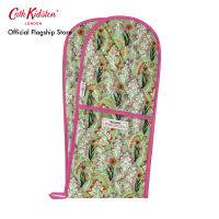 Cath Kidston Double Oven Glove Paper Pansies Green ถุงมือ ถุงมือกันความร้อน