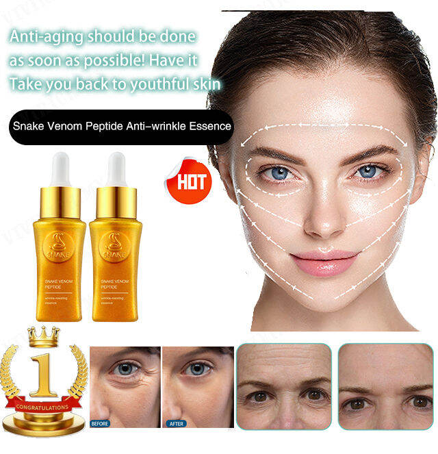 vivigo Snake venom peptide anti-wrinkle essence | Lazada