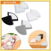 GOTORADE 4PCS เด็ก ความปลอดภัย ความปลอดภัยของเด็ก ตัวป้องกันมุมโต๊ะ ยามเข้ามุม แถบป้องกันการชนกัน การป้องกันขอบ