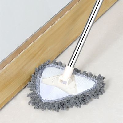 Duster Brush Household Cleaning Triangular Home Kitchen Mop for Washing The Wall and Ceiling Windows Clean Up Lightning Offers