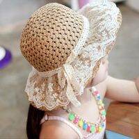 Adult Casual Lace Straw Hat