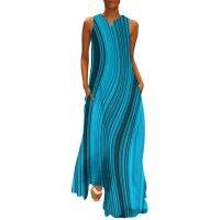 【CW】☊  Womens Prom Lines Print