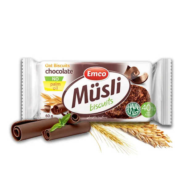 Musli Oat Biscuits Chocolate 60g (6 pieces per order) Lazada PH