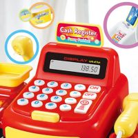 Pretend Play Simulation Electronic Children Supermarket Cash Register Game Toy