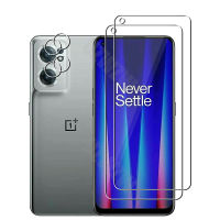 (2+2) สำหรับ OnePlus Nord CE 2 5G (2 ชิ้น) ฟิล์มเลนส์กล้อง &amp; (2 ชิ้น) ป้องกันโทรศัพท์ปกป้องหน้าจอกระจกเทมเปอร์ยาม-Xdeiu