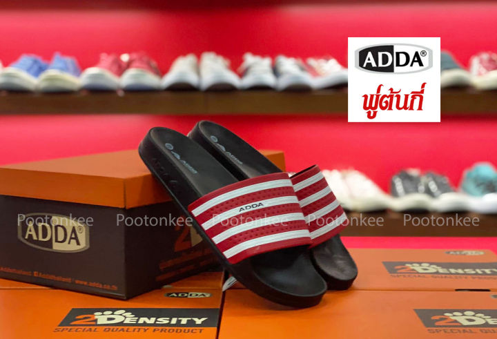 adda-รองเท้าแตะแบบสวม-สำหรับผู้ชาย-รุ่น-7ad01-ไซส์-37-40-ของเเท้-พร้อมส่ง