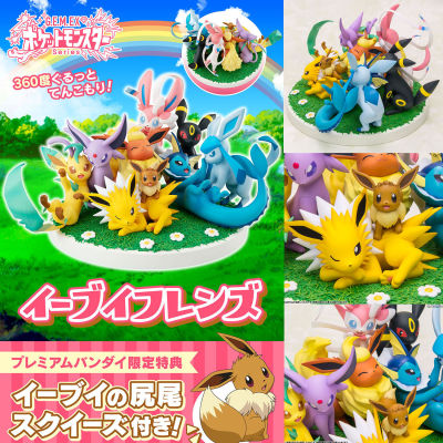 Figure ฟิกเกอร์ G.E.M. EX จากการ์ตูนเรื่อง Series Pokemon Eevee Friends Pocket Monsters โปเกมอน อีวุย และผองเพื่อน พ็อกเก็ตมอนสเตอร์ Ver Anime อนิเมะ การ์ตูน มังงะ คอลเลกชัน ของขวัญ Gift จากการ์ตูนดังญี่ปุ่น New Collection Doll ตุ๊กตา manga Model โมเดล