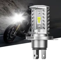 AUXITO ไฟหน้ารถจักรยานยนต์ LED H4 P43T LED 9003 H4หลอดไฟต่ำมอเตอร์สำหรับ BMW Yamaha Ktm Exc Harley Touring Suzuki