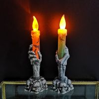 2023 Halloween Lights Skull Ghosts Party Demon Hand Candle Lights Led Pumpkin Party Happy Halloween Party Decor For Home