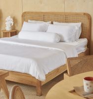 ? เซ็ตผ้าปูที่นอนใยไผ่ Bed Sheets SET 100% Pure Bamboo สีขาวมุก • Morning White ?