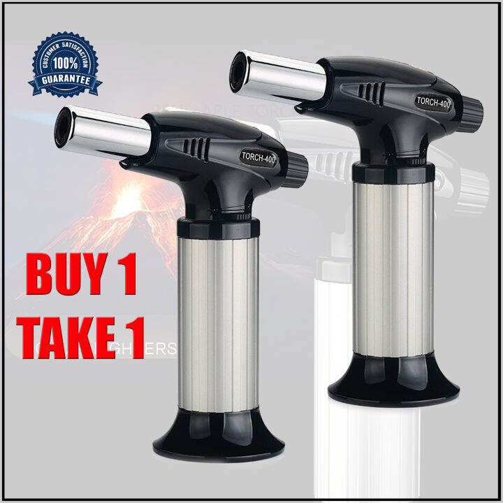 Buy 1 Take 1 Butane Torch, Refillable Kitchen Torch Lighter, Blow Torch ...