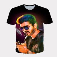 BEAST Master Vijay Thalapathy เสื้อยืดแขนสั้นดีไซน์ชั้นนำเสื้อยืดคุณภาพสูงและใหม่ฤดูร้อน