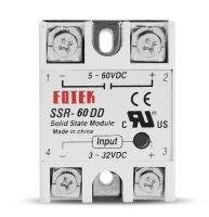 【☊HOT☊】 My tailors shop Sinotimer State รีเลย์โมดูล Dc-Dc เฟสเดียว Ssr 60a 80a 100a Current 3-32V 5V 12V Dc 5-60V โหลดไม่มีกล่อง