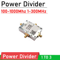 1ถึง3 RF Power Divider 100-1000Mhz 1-300MHz Combiner สำหรับ UHF VHF FM SDR 315M 433M 868M 900M ความถี่ Ham วิทยุเครื่องขยายเสียง