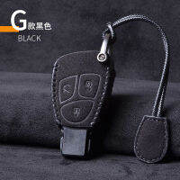 HushdgLeather Car Key Case สำหรับ Benz C E ML Class Alarm Cover Car Key Shell W203 W211 W204รถอุปกรณ์เสริมสำหรับ Girlskouh