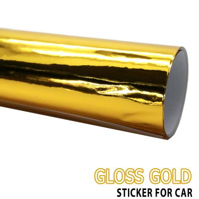 Alicar สติกเกอร์เงาโครเมี่ยมสีทอง (30x30cm.)