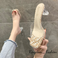 Kingdom_Fashion ร้องเท้าผูหญิง รองเท้าแตะลิ่ม รองเท้าแตะเสริมส้นผู้หญิง รองเท้ารัดส้น สะดวกสบาย อ่อนนุ่ม ความหนาพื้นรองเท้า 2023 ใหม่ 36Z230907