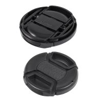 2 Pcs Universal Snap-On Lens Cap Center Pinch Front Lens Cap for DSLR Camera, 52Mm &amp; 49Mm