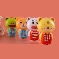 1pcs Baby Toys Music Cartoon Bus Phone Educational Developmental Kids Toy Gift Children Early Learning Exercise Baby Kids Game