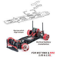 ที่ยึดแบตเตอรี่ตัวถังคาร์บอนไฟเบอร์แนวตั้งแคบรถ Rc สำหรับ Mst Rmx 2.0S 2.5S 1:10รถดริฟท์,สินค้าพร้อมส่ง