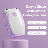 ZZOOI Women Epilator with Battery Mini Hair Remove Painless Shaver Body Care for Leg Face Arm Hair Trimmer Safe Shaving Machine