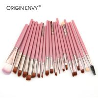 Origin Envy 15Pcs ชุดแปรงแต่งหน้า Cosmetic Powder Eye Shadow Foundation Blush Blending Beauty Up Brushes