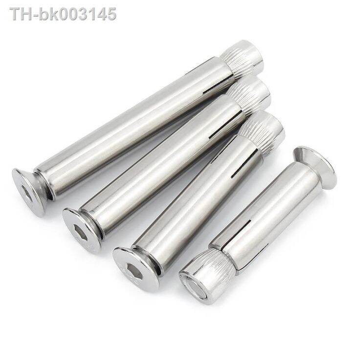 ♞♠ 304 Stainless Steel Builtin Expansion Screw Countersunk Hexagon